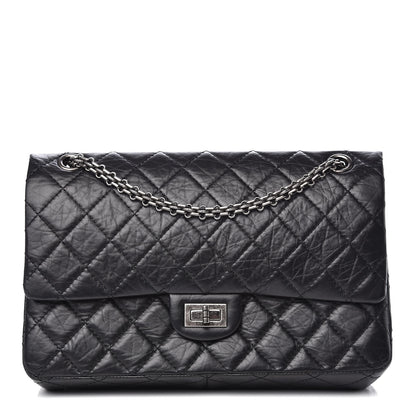 Chanel Aged Calfskin Quilted 2.55 Reissue 226 Flap Black 1 of 10