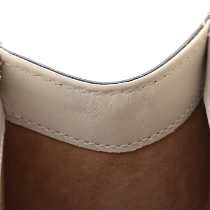 Gucci Calfskin Mini Sylvie Top Handle Bag White 11 of 14