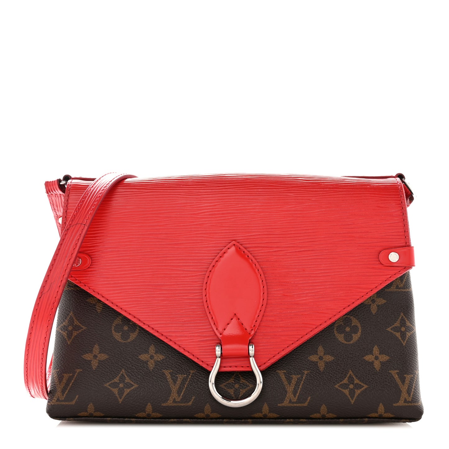 Monogram Epi Saint Michel Coquelicot