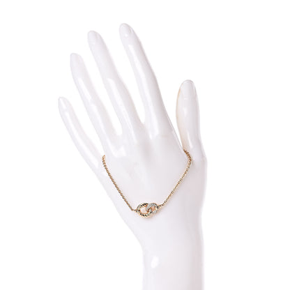 David Yurman 18K Rose Gold Diamond Belmont Single Station Bracelet 2 of 6
