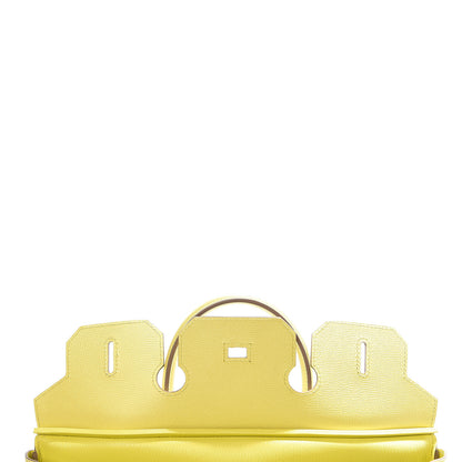Hermes Epsom Birkin 35 Lime 30 of 38