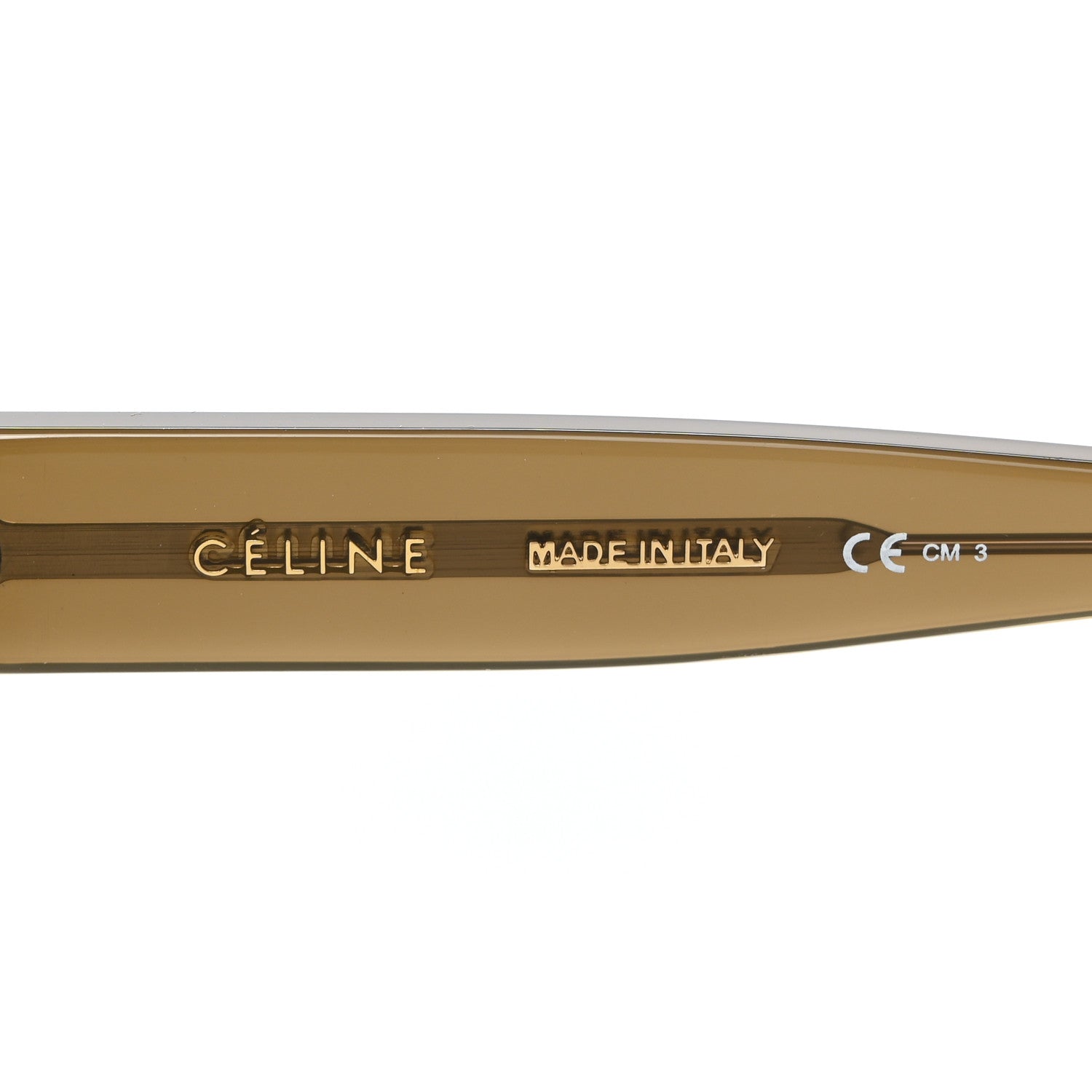 Celine Oval Sunglasses CL 41092/S Military Green 6 of 7