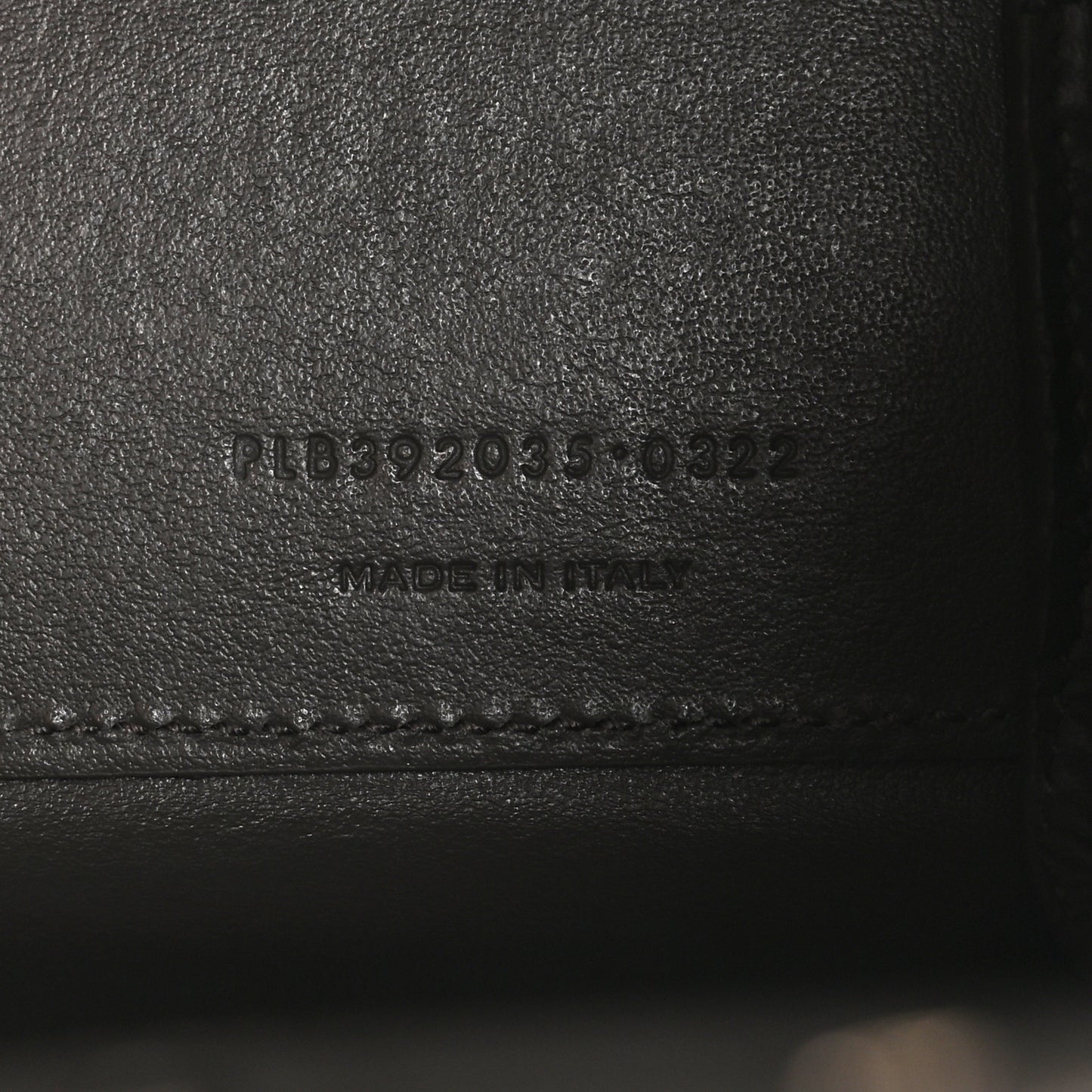 Grained Calfskin Nano Sac De Jour Fog