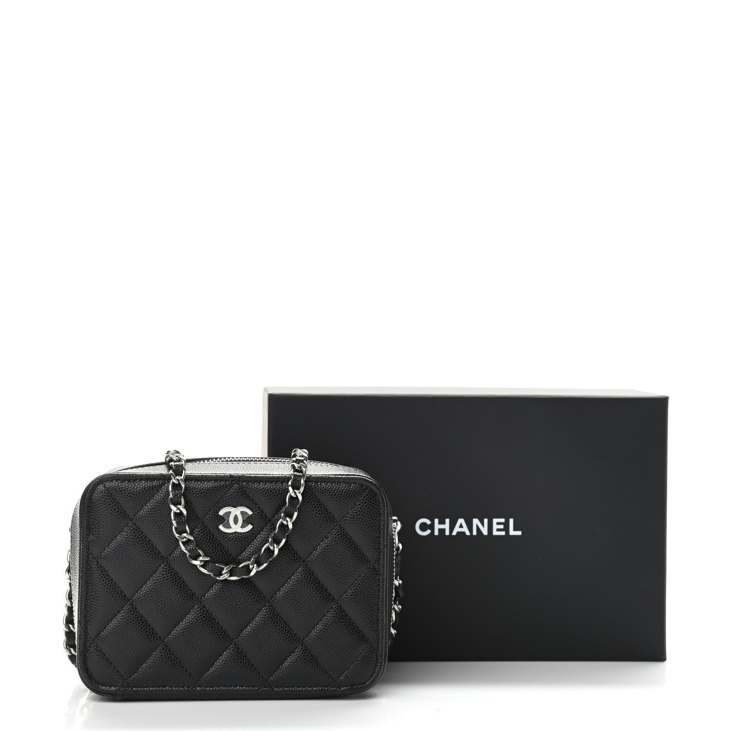 Chanel Caviar Quilted Camera Bag Black 11 of 11