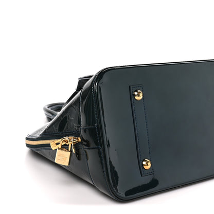 Louis Vuitton Vernis Alma GM Noir Magnetique 8 of 9