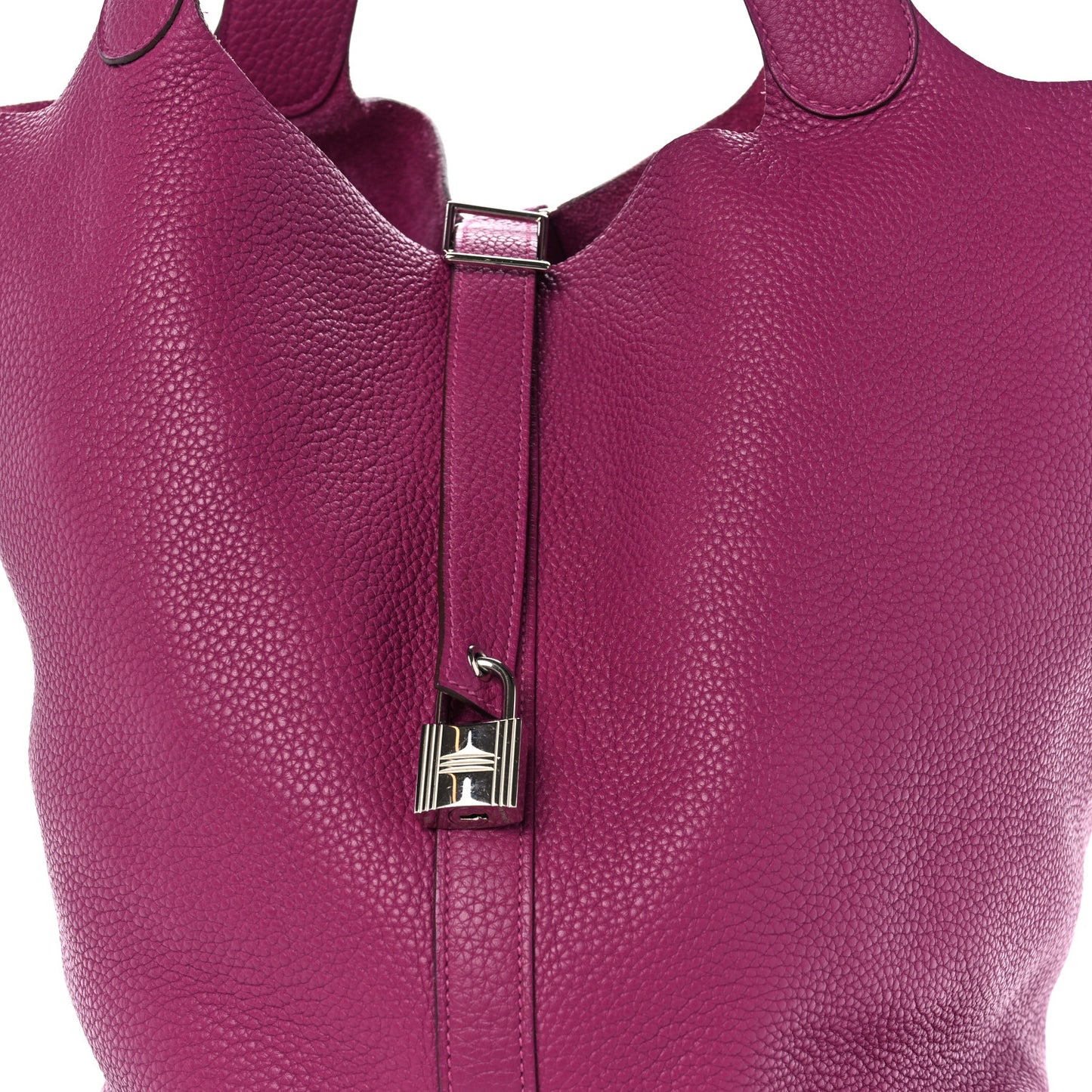Taurillon Clemence Picotin Lock TGM Rose Pourpre