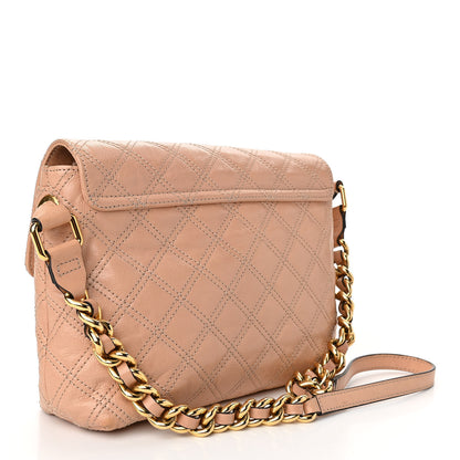 Marc Jacobs Lambskin Quilted The XL Single Flap Beige 3 of 9