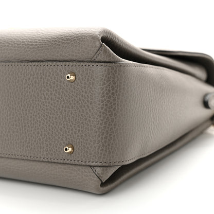 Gucci Dollar Calfskin Interlocking G Top Handle Shoulder Bag Loess 10 of 10