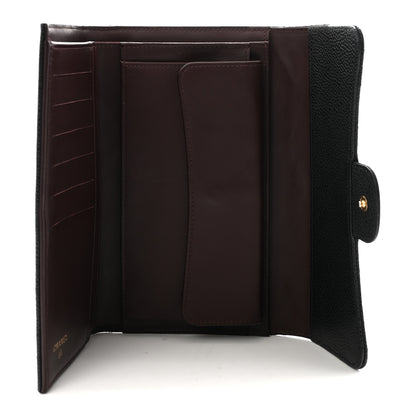 Chanel Caviar Quilted Large Flap Wallet Black 5 of 8