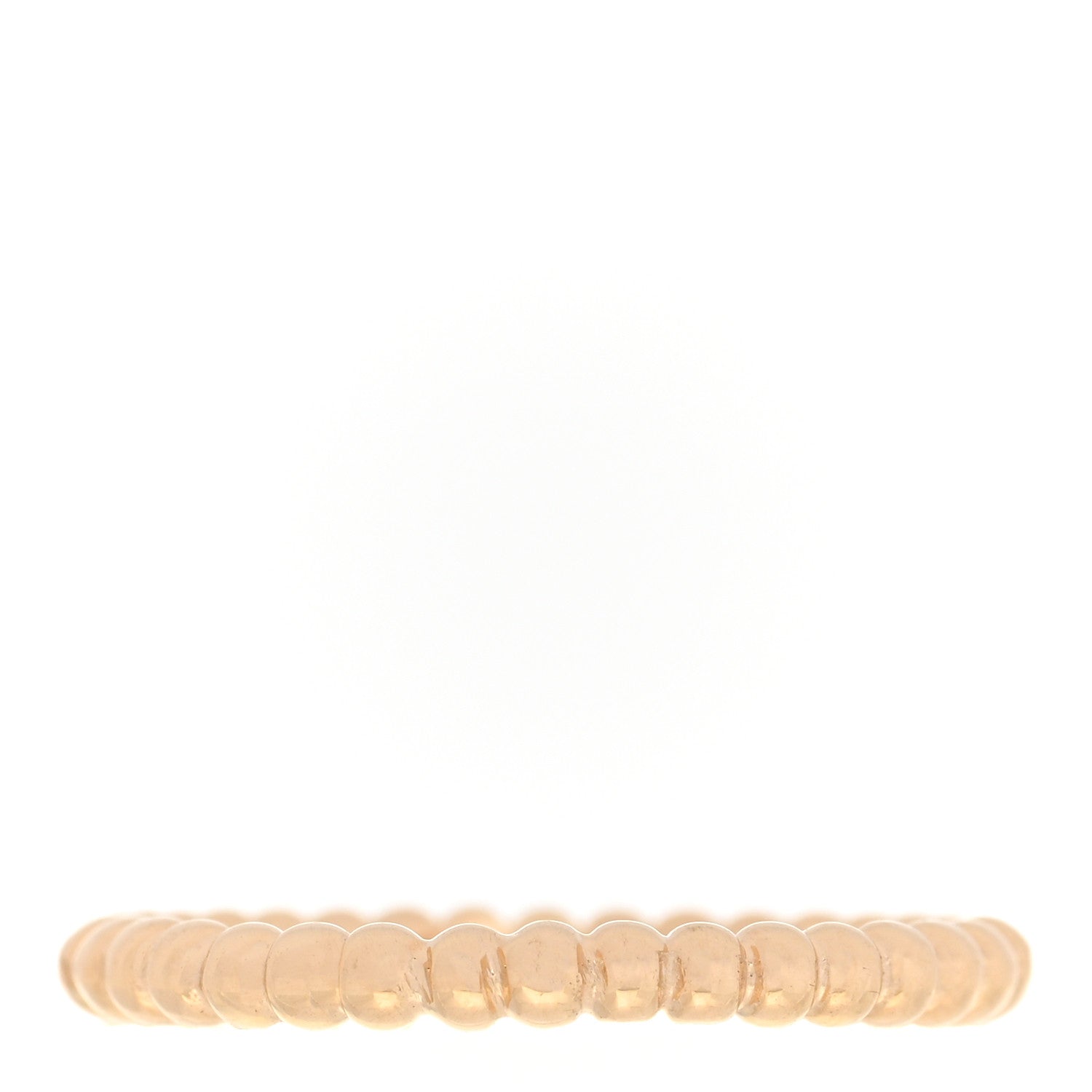 Van Cleef & Arpels 18K Yellow Gold Small Perlee Ring 51 5.75 1 of 5