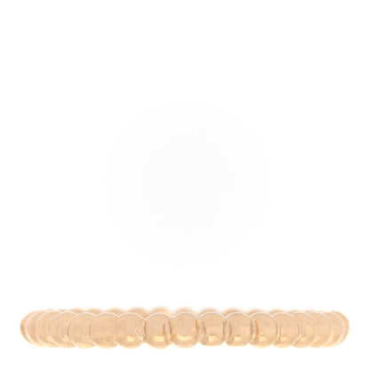 Van Cleef & Arpels 18K Yellow Gold Small Perlee Ring 51 5.75 1 of 5
