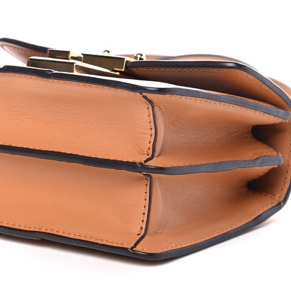 MCM Visetos Mini Tracey Satchel Denim 9 of 9