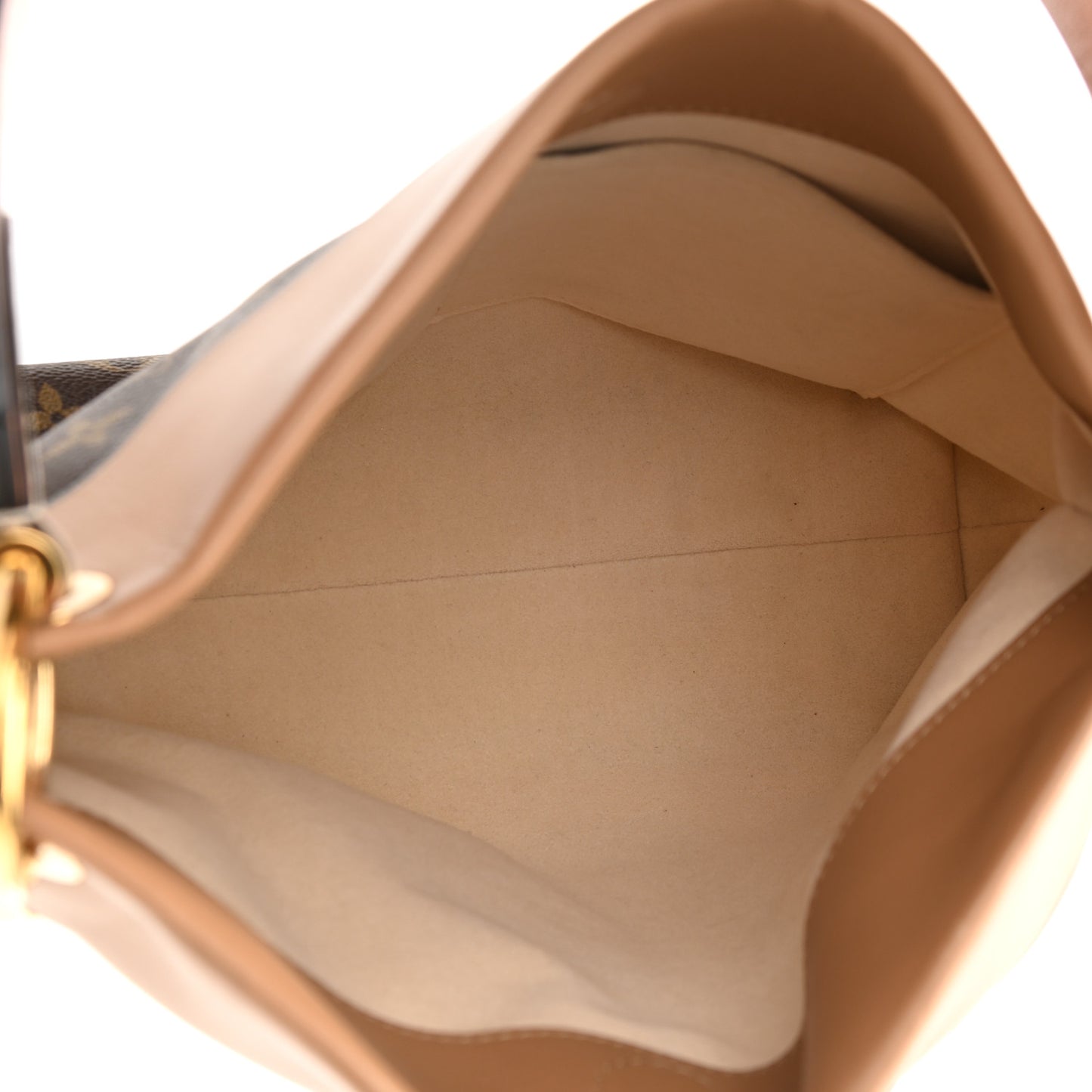 Monogram Tuileries Besace Sesame Peach Creme