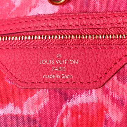 Louis Vuitton Monogram Articles de Voyage Ikat Neverfull MM Rose Indien 6 of 11