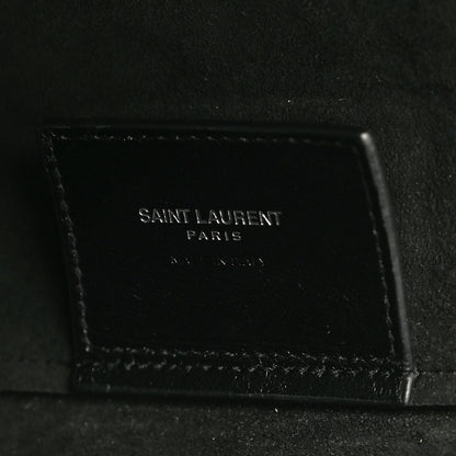Saint Laurent Patent Calfskin Large Shopping Tote Black 7 of 12