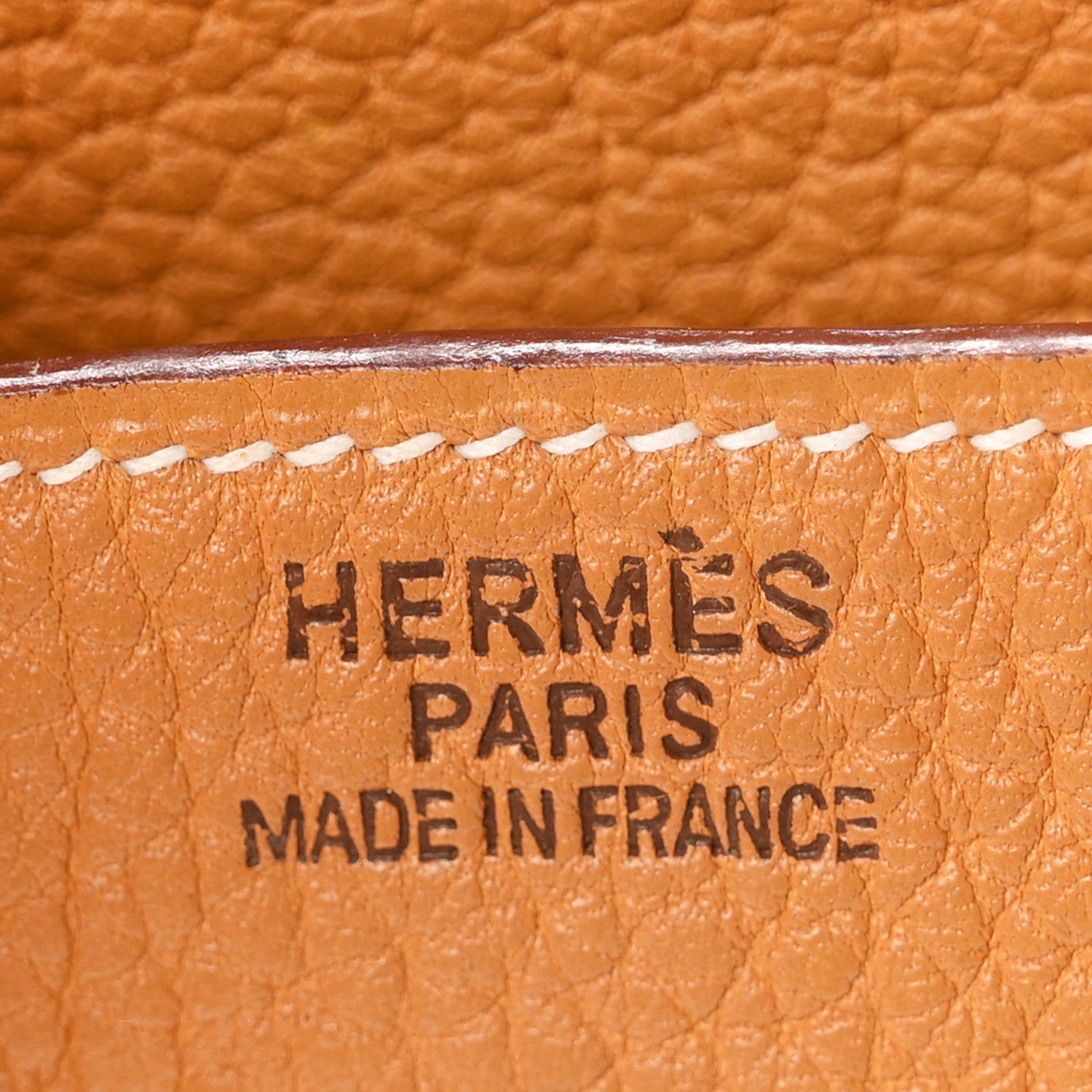 Hermes Togo HAC Birkin 32 Natural Sable 6 of 10