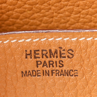 Hermes Togo HAC Birkin 32 Natural Sable 6 of 10