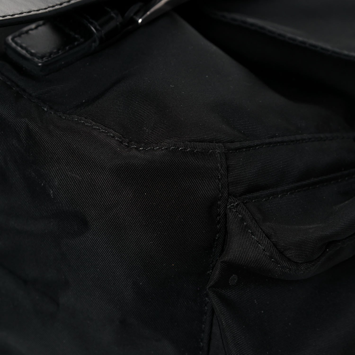 Prada Tessuto Nylon Vela Messenger Bag Black 8 of 12