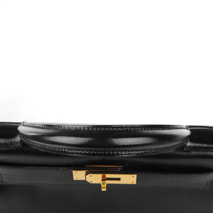 Hermes Box Kelly Retourne 28 Black 7 of 25