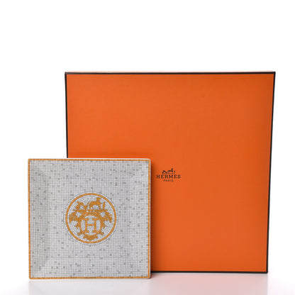 Hermes Porcelain Mosaique au 24 Square Plate 8 of 8