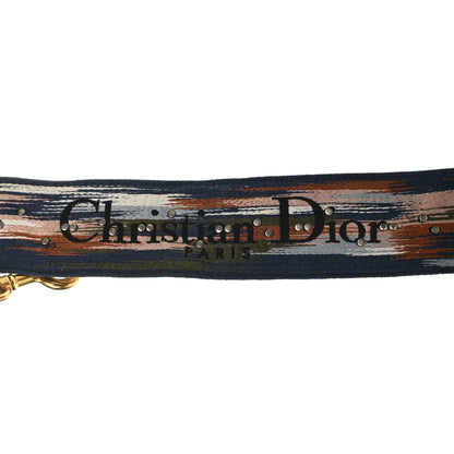 Christian Dior Canvas Embroidered Studded KaleiDiorscopic Shoulder Strap Multicolor 3 of 11