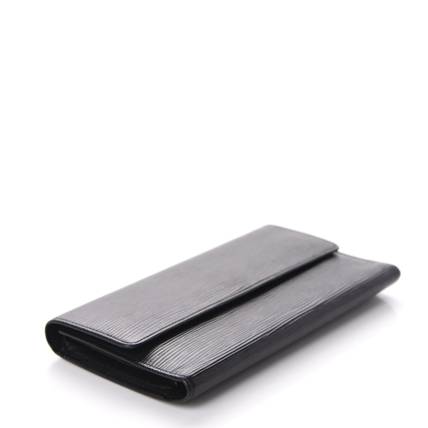 Epi Porte Tresor International Wallet Black