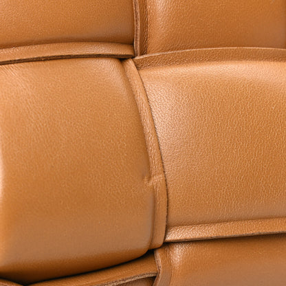 Bottega Veneta Nappa Maxi Intreccio Padded Cassette Crossbody Bag Caramel 5 of 6