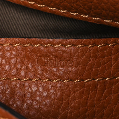 Chloe Grained Calfskin Small Marcie Saddle Bag Tan 6 of 9