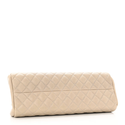 Chanel Caviar Quilted Medium Just Mademoiselle Beige 4 of 16