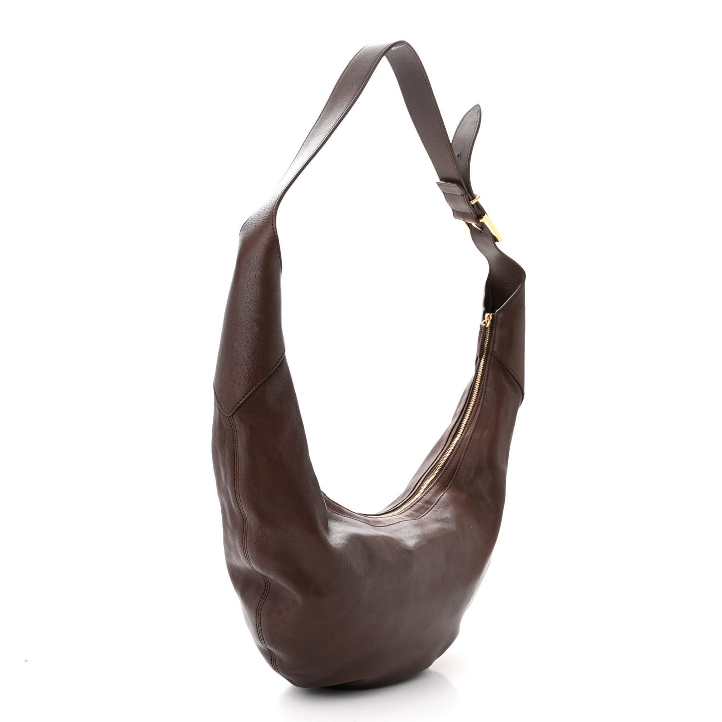 Pebbled Calfskin August Hobo