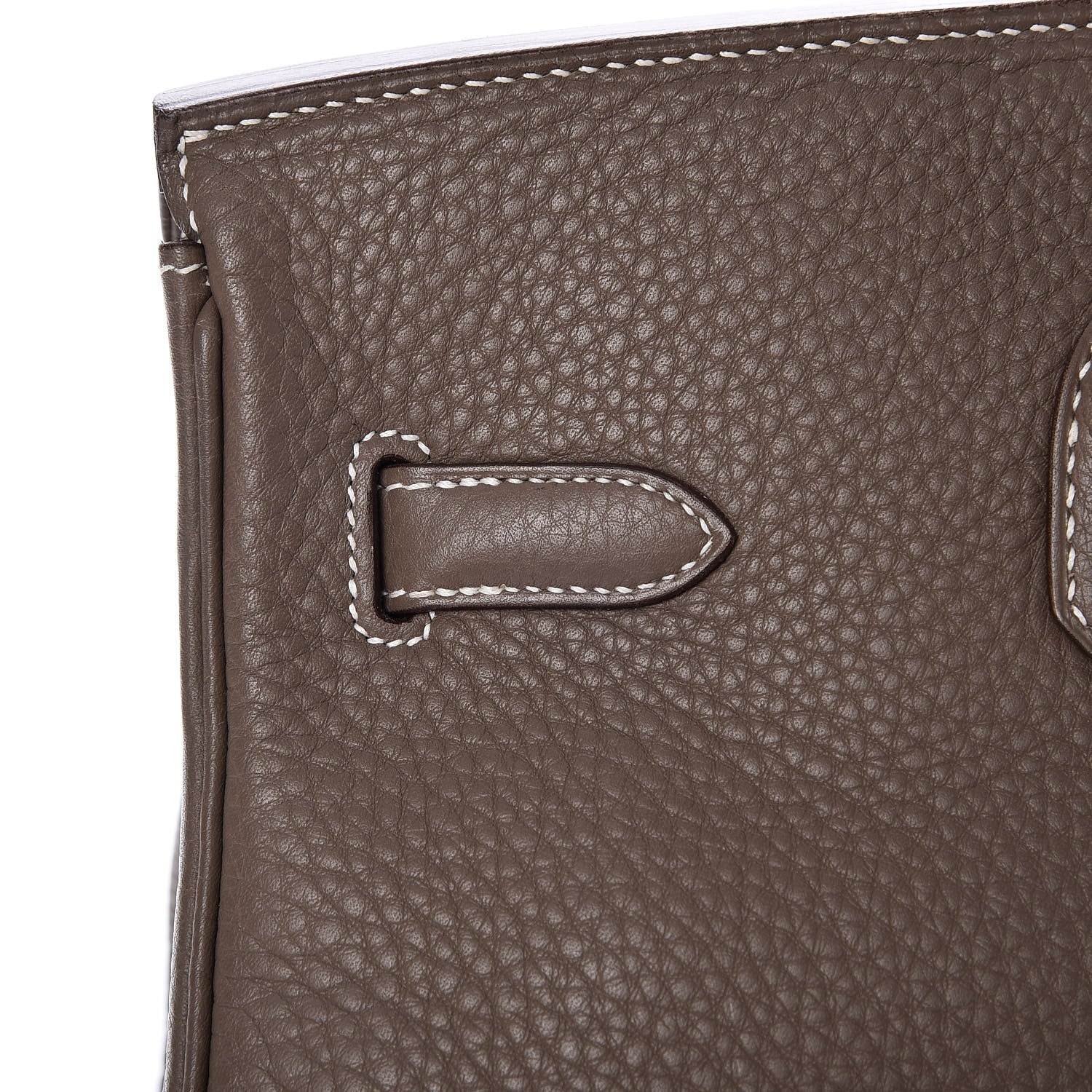 Hermes Taurillon Clemence Birkin 35 Etoupe 27 of 32
