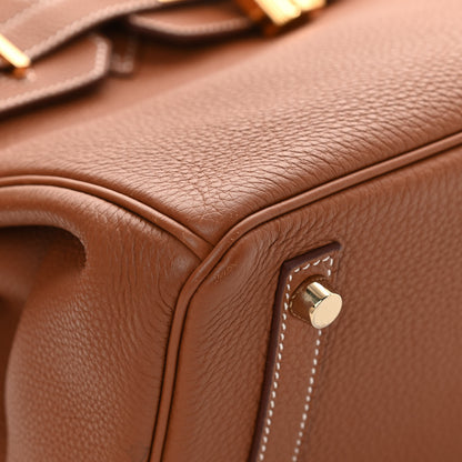 Hermes Togo Birkin 30 Gold 9 of 15