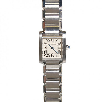 Cartier Stainless Steel 20mm Tank Francaise Quartz Watch 1 of 16