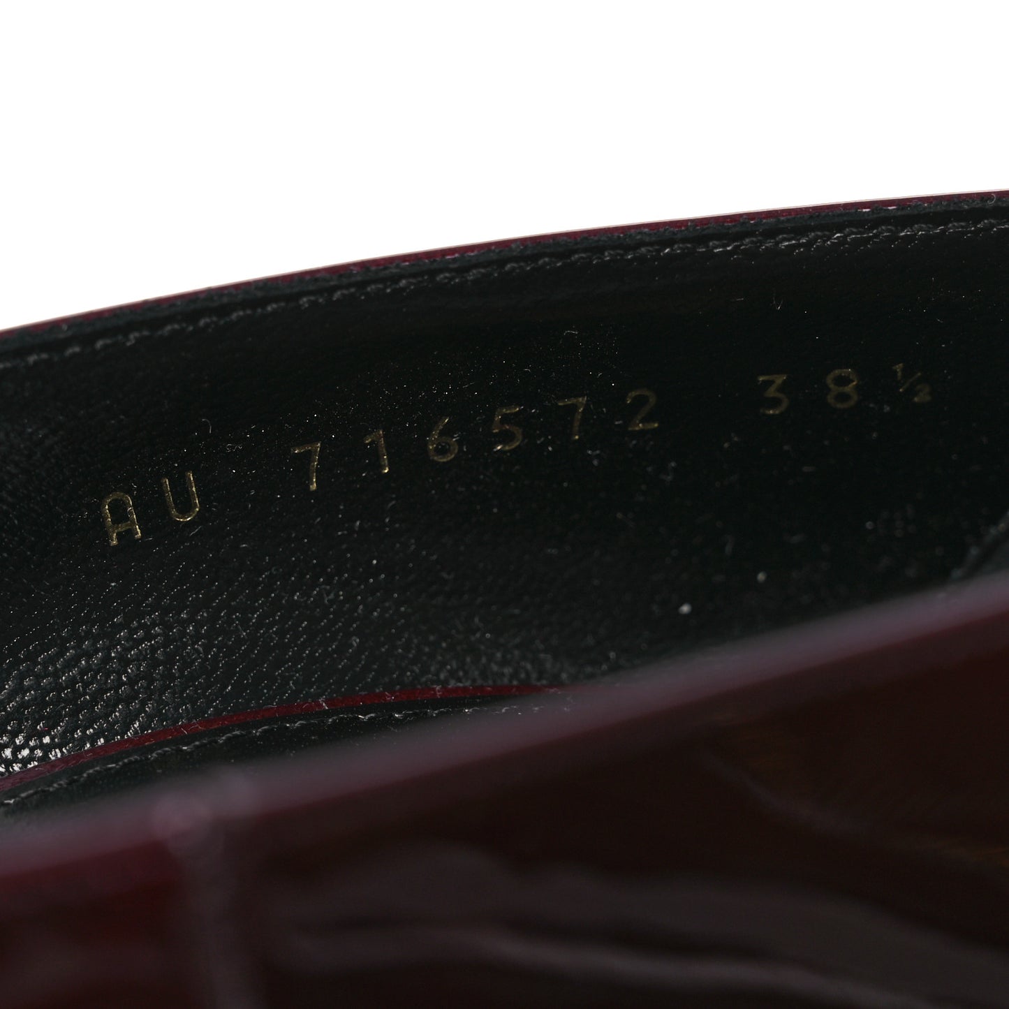 Patent Silvana 110mm Pumps 38.5 Deep Bordeaux