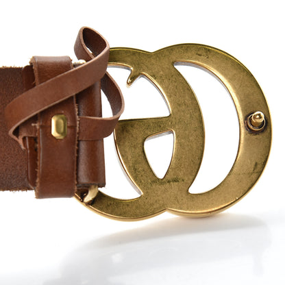 Gucci Faded Calfskin Double G 40mm Belt 85 34 Cuir 11 of 11