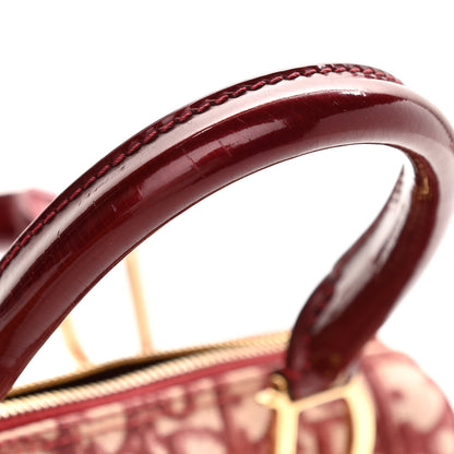 Christian Dior Monogram Boston Red 10 of 18
