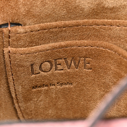 Loewe Grained Calfskin Mini Gate Crossbody Bag Pastel Pink 6 of 9