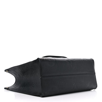 Louis Vuitton Empreinte Monogram Giant Onthego GM Black 4 of 14