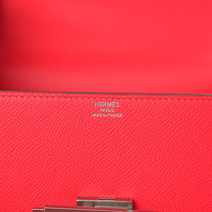 Hermes Epsom Cinhetic Boxy Top Handle Bag Rose Extreme 5 of 10