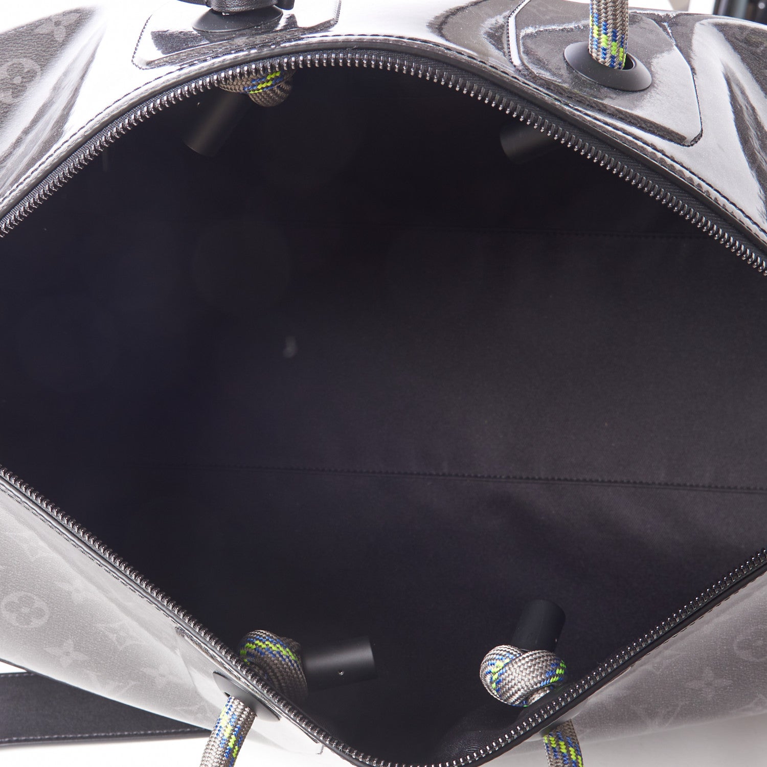 Louis Vuitton Monogram Eclipse Glaze Keepall Bandouliere 50 4 of 8