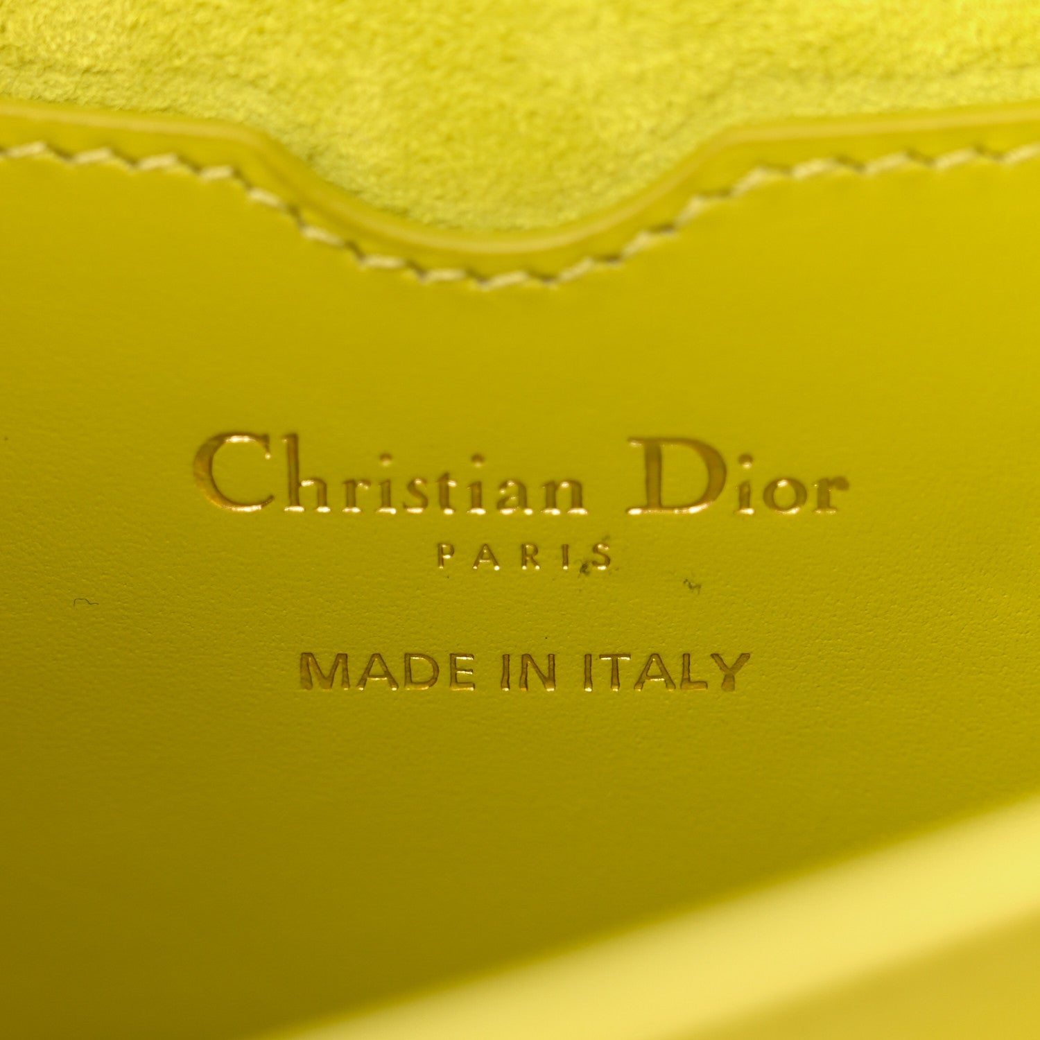 Christian Dior Box Calfskin Medium Bobby Flap Lime 6 of 9