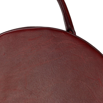 Mansur Gavriel Calfskin Circle Crossbody Bag Burgundy 14 of 21