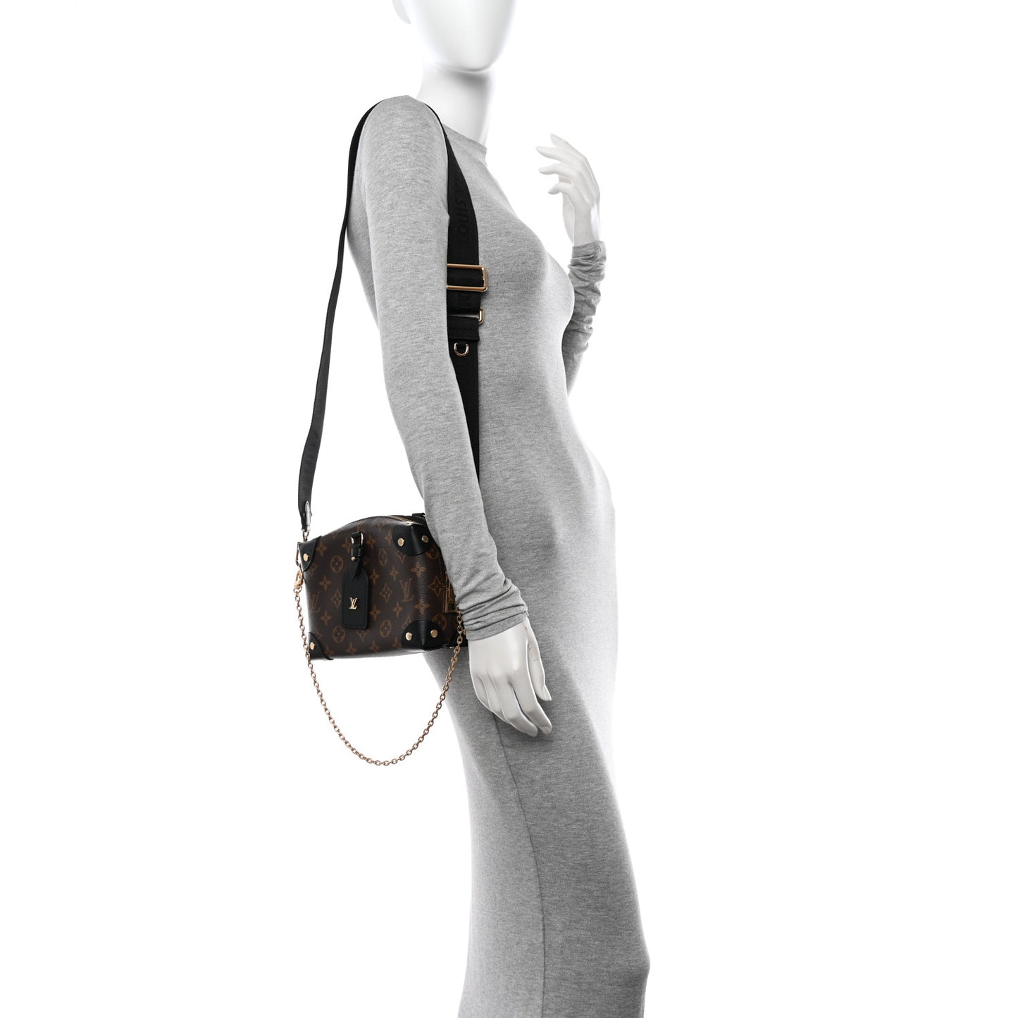 Monogram Petite Malle Souple Black