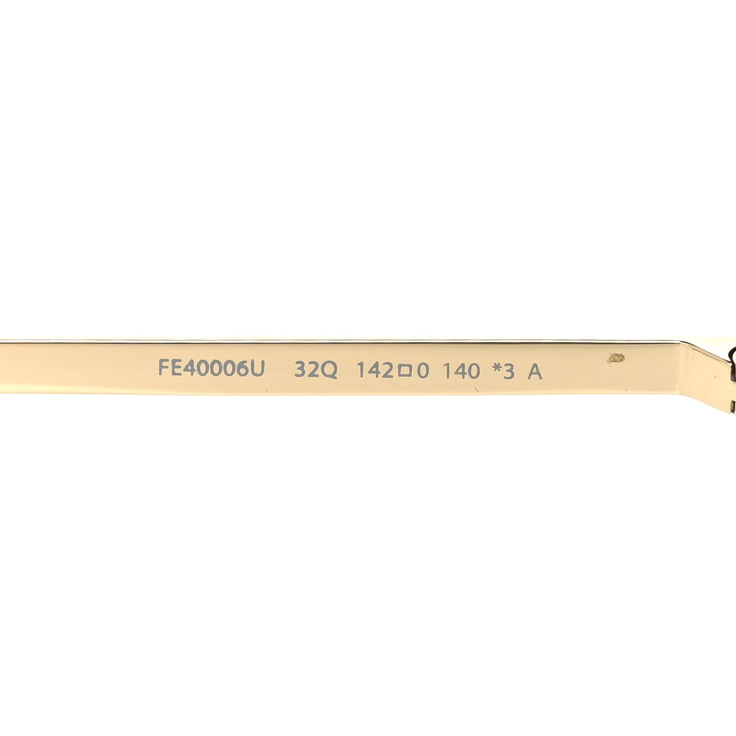 Fendi Acetate FF Evolution Aviator Sunglasses FE40006U Havana 6 of 7