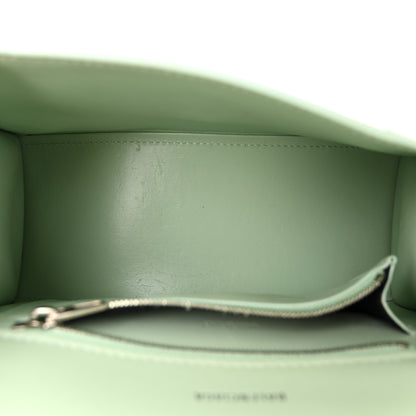 Balenciaga Shiny Box Calfskin Small Hourglass Top Handle Bag Light Green 5 of 11
