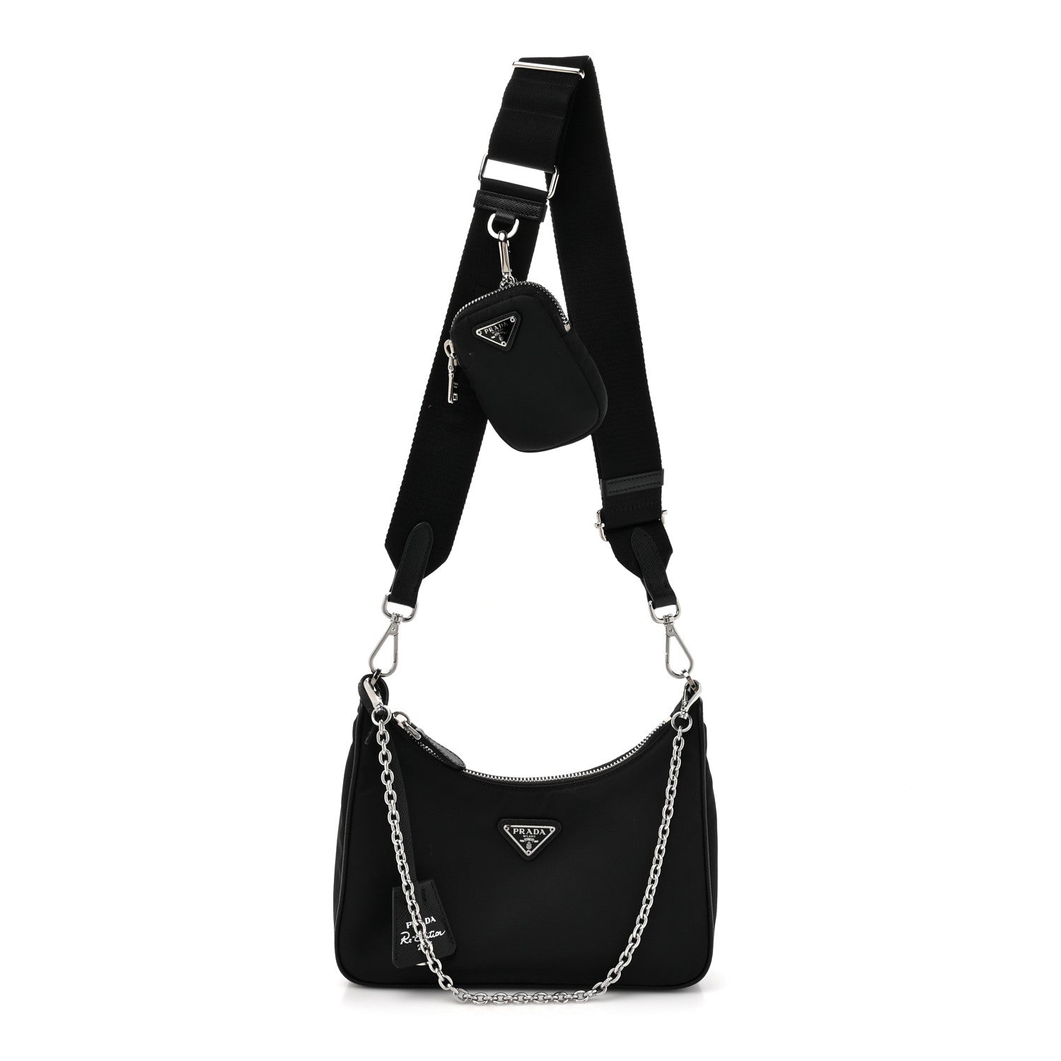 Prada Nylon Re-Edition 2005 Shoulder Bag Black 1 of 11