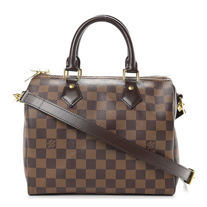 Louis Vuitton Damier Ebene Speedy Bandouliere 25 1 of 13