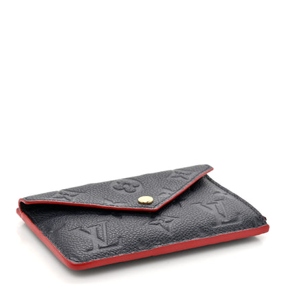 Louis Vuitton Empreinte Recto Verso Card Holder Marine Rouge 4 of 7