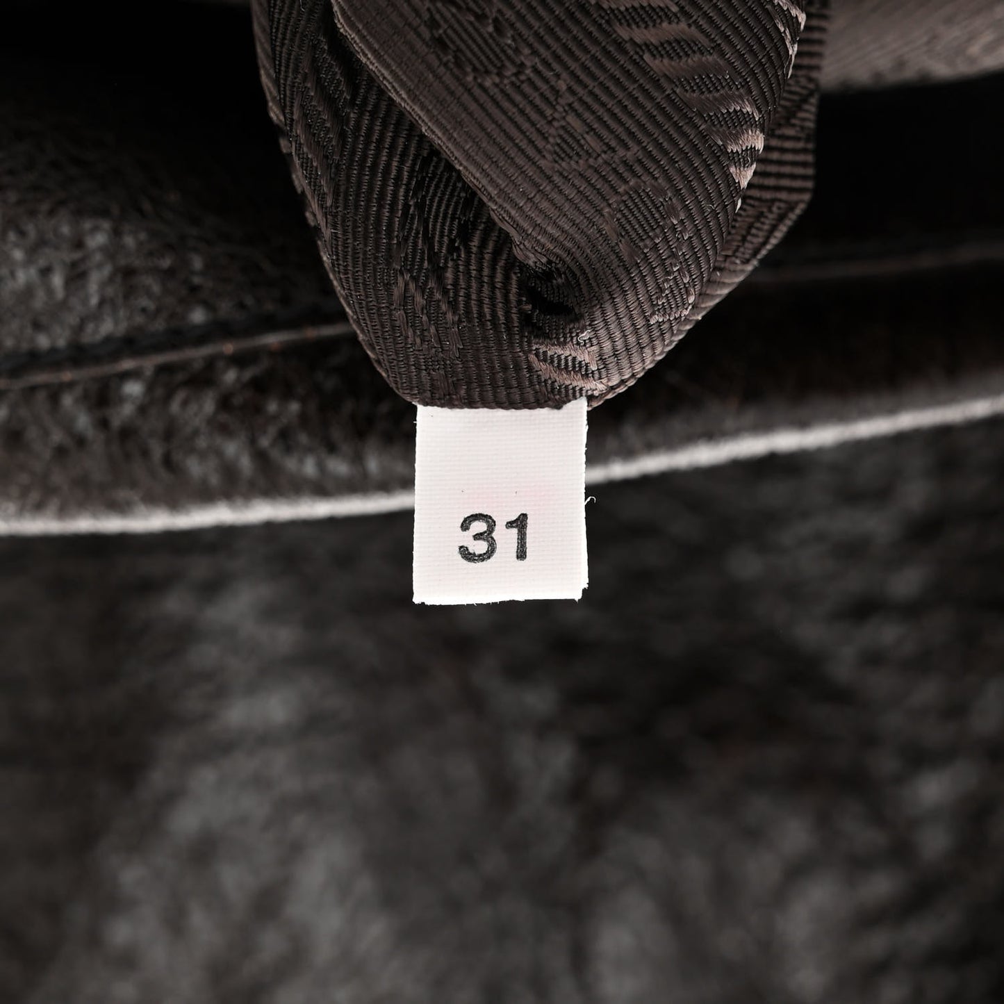 Cervo Lux Chain Shoulder Bag Ebano