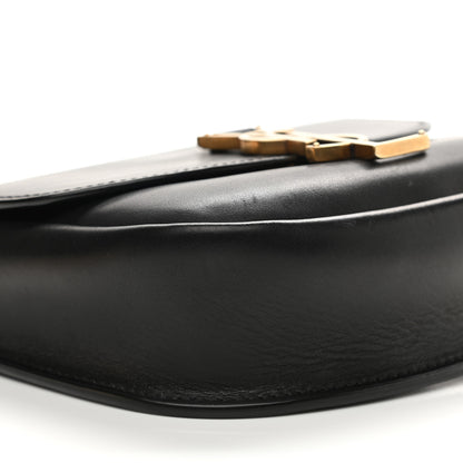 Saint Laurent Smooth Calfskin Classic Monogram Small Kaia Satchel Black 16 of 23